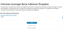 Tablet Screenshot of informasi-lowongan-pekerjaan.blogspot.com