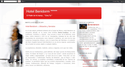 Desktop Screenshot of hotelbenidormdf.blogspot.com