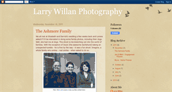 Desktop Screenshot of larrywillanphotography.blogspot.com