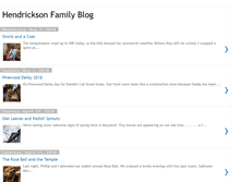 Tablet Screenshot of hendricksonfamilyblog.blogspot.com