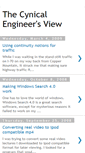 Mobile Screenshot of cynicalengineer.blogspot.com