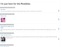 Tablet Screenshot of forthepiroshkies.blogspot.com