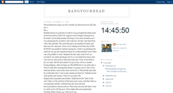 Desktop Screenshot of bang-urhead.blogspot.com