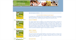 Desktop Screenshot of diabetes-control-madeeasy.blogspot.com