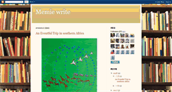 Desktop Screenshot of memiewrite.blogspot.com