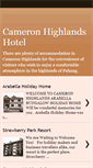 Mobile Screenshot of cameronhighlandshotelpahang.blogspot.com