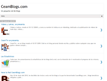 Tablet Screenshot of ceamblogs.blogspot.com
