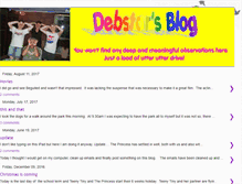 Tablet Screenshot of debstar50.blogspot.com