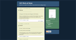 Desktop Screenshot of gcsworkathome.blogspot.com