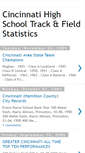 Mobile Screenshot of cincinnatitrackrankings.blogspot.com