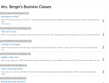 Tablet Screenshot of mrsbergersbusinessclasses.blogspot.com