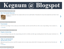 Tablet Screenshot of kegnum.blogspot.com