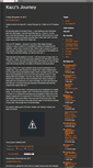 Mobile Screenshot of kazzsjourney.blogspot.com