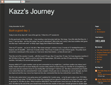 Tablet Screenshot of kazzsjourney.blogspot.com