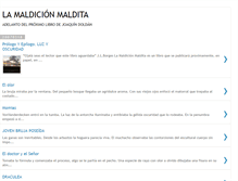 Tablet Screenshot of maldicionmaldita.blogspot.com