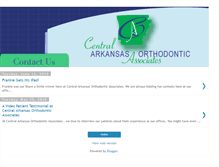 Tablet Screenshot of centralarortho.blogspot.com