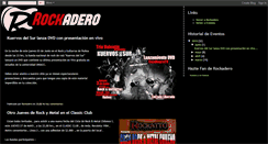 Desktop Screenshot of eventosrockadero.blogspot.com