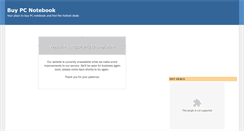 Desktop Screenshot of buypcnotebooknow.blogspot.com