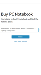 Mobile Screenshot of buypcnotebooknow.blogspot.com