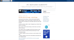 Desktop Screenshot of pc-repairs-samsoft.blogspot.com