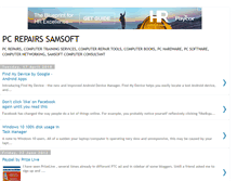 Tablet Screenshot of pc-repairs-samsoft.blogspot.com
