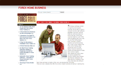 Desktop Screenshot of homebusinessforex.blogspot.com