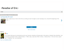 Tablet Screenshot of erictsk88.blogspot.com