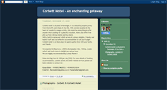 Desktop Screenshot of corbettmotel.blogspot.com