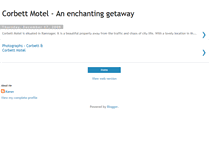 Tablet Screenshot of corbettmotel.blogspot.com