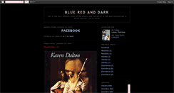 Desktop Screenshot of blueredanddark.blogspot.com