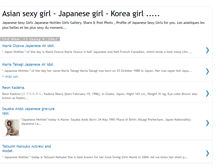 Tablet Screenshot of pretty-girls-asian.blogspot.com