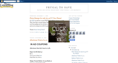 Desktop Screenshot of frugaltosave.blogspot.com