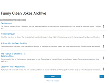 Tablet Screenshot of funny-clean-jokes.blogspot.com