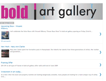 Tablet Screenshot of boldartgallery.blogspot.com