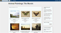 Desktop Screenshot of animal-tile-murals.blogspot.com