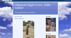 Desktop Screenshot of gilgunyahgiggle.blogspot.com