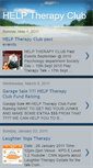 Mobile Screenshot of helptherapyclub.blogspot.com