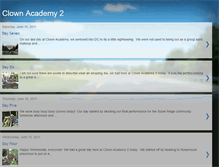 Tablet Screenshot of clownacademy2.blogspot.com