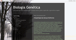 Desktop Screenshot of biogeneticarau.blogspot.com