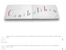 Tablet Screenshot of elcanibalibro.blogspot.com