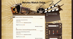 Desktop Screenshot of movieswatchdrive.blogspot.com