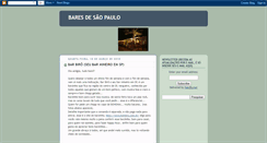 Desktop Screenshot of barespaulista.blogspot.com