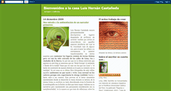 Desktop Screenshot of lacasadecastaneda.blogspot.com
