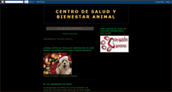 Desktop Screenshot of centrodebienestaranimal.blogspot.com