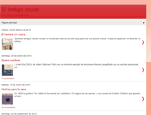 Tablet Screenshot of eltestigoocular.blogspot.com