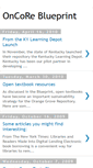 Mobile Screenshot of oncoreblueprint.blogspot.com
