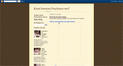 Desktop Screenshot of kaatisanati.blogspot.com