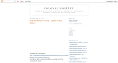 Desktop Screenshot of colonel-moseley.blogspot.com