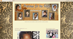 Desktop Screenshot of precious-inhissight.blogspot.com
