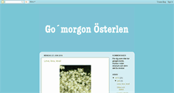 Desktop Screenshot of gomorgonosterlen.blogspot.com